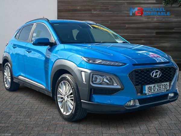 Hyundai KONA MPV, Petrol, 2019, Blue