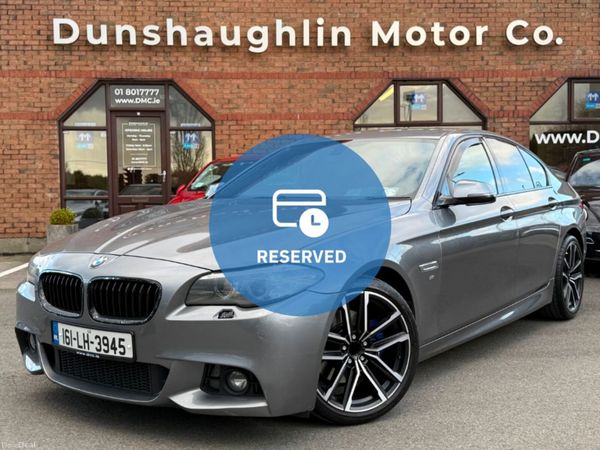 BMW 5-Series Saloon, Diesel, 2016, Grey