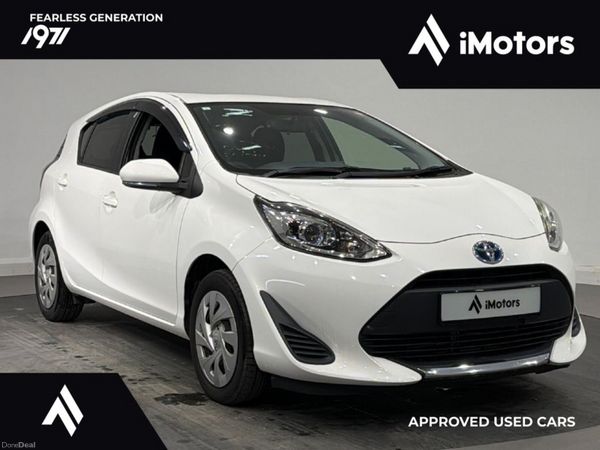 Toyota Aqua Hatchback, Petrol Hybrid, 2021, White