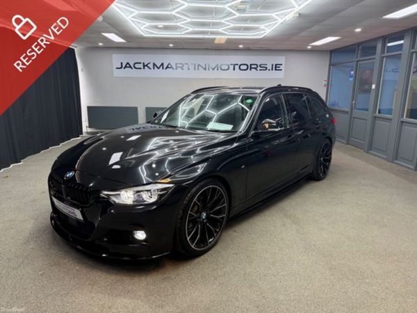 BMW 3-Series Estate, Diesel, 2017, Black