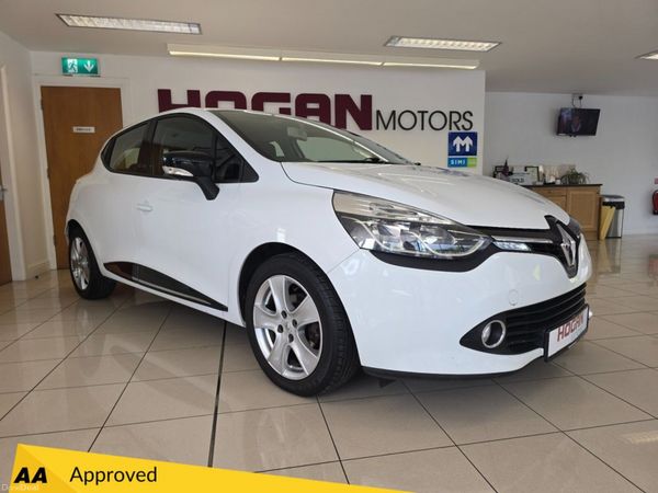 Renault Clio Hatchback, Petrol, 2014, White