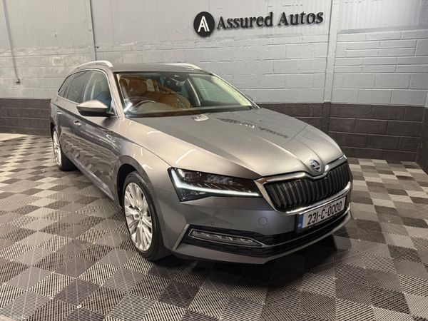 Skoda Superb Estate, Petrol Plug-in Hybrid, 2023, Grey