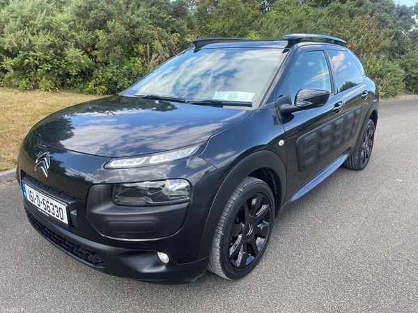 Citroen C4 Cactus Hatchback, Petrol, 2016, Black