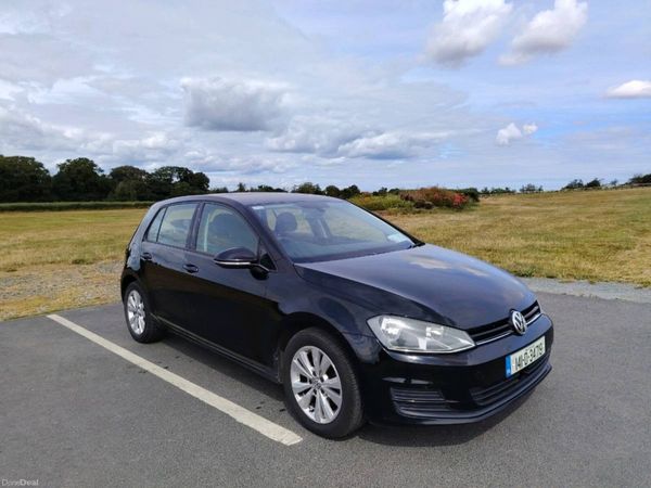 Volkswagen Golf Hatchback, Diesel, 2014, Black