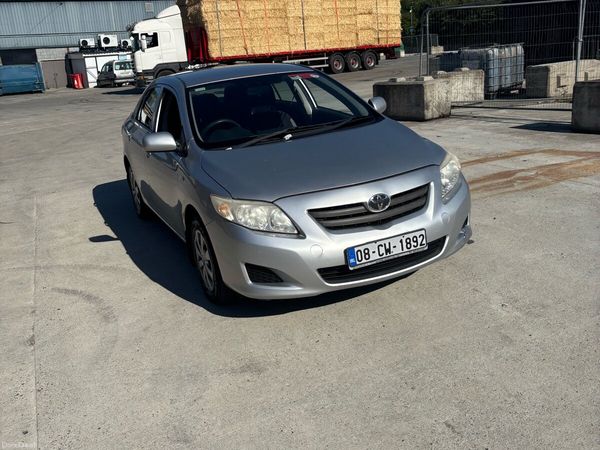Toyota Corolla Saloon, Petrol, 2008, Silver