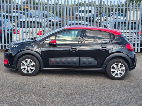 Citroen C3 Hatchback, Petrol, 2018, Black