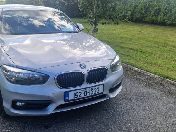 BMW 1-Series Hatchback, Diesel, 2015, Silver