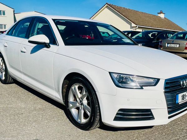 Audi A4 Saloon, Diesel, 2018, White