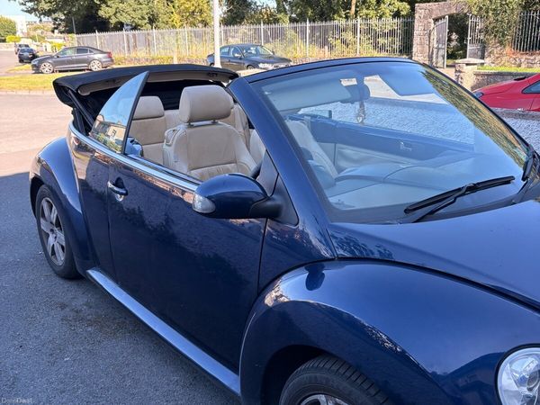 Volkswagen Beetle Convertible, Petrol, 2008, Blue