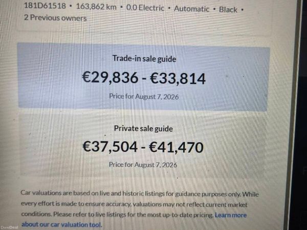 Tesla Model X MPV, Electric, 2018, Black