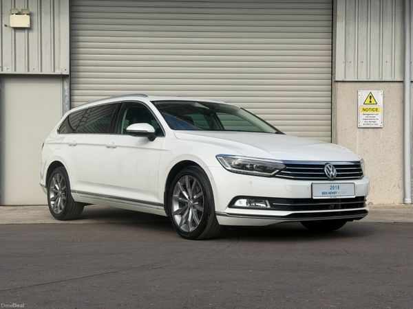 Volkswagen Passat Estate, Diesel, 2018, White