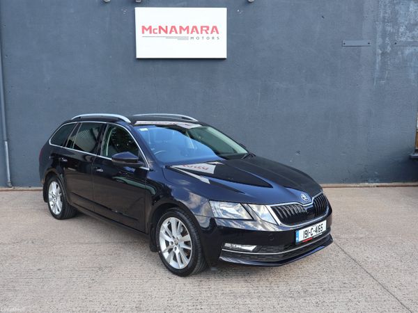 Skoda Octavia Estate, Petrol, 2019, Black