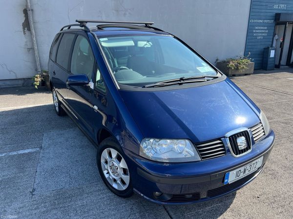 SEAT Alhambra MPV, Diesel, 2010, Blue