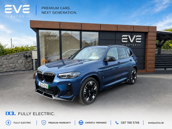 BMW iX3 Estate, Electric, 2023, Blue