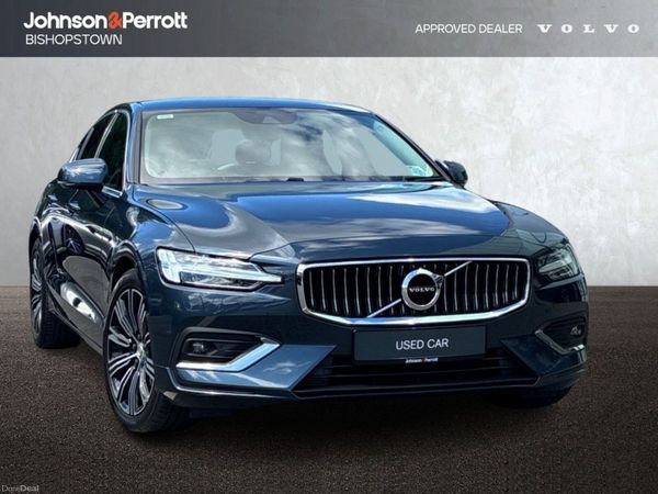 Volvo S60 Saloon, Petrol, 2021, Blue