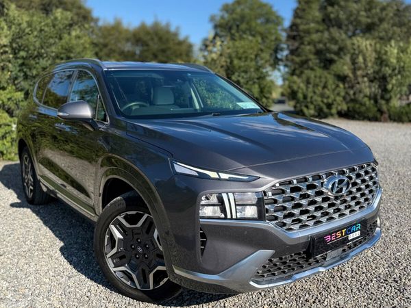 Hyundai Santa Fe SUV, Petrol Plug-in Hybrid, 2022, Grey