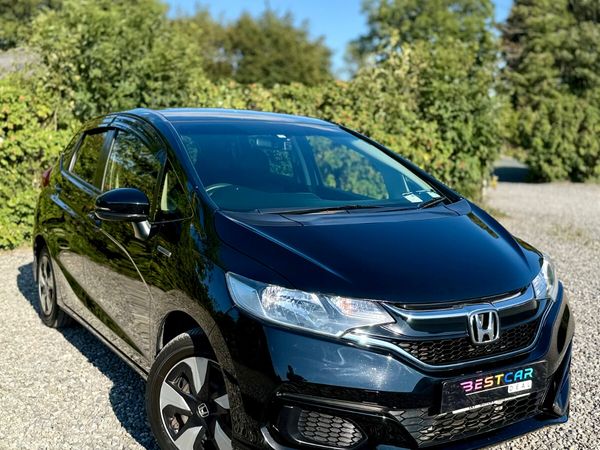 Honda Fit Hatchback, Petrol Hybrid, 2018, Black