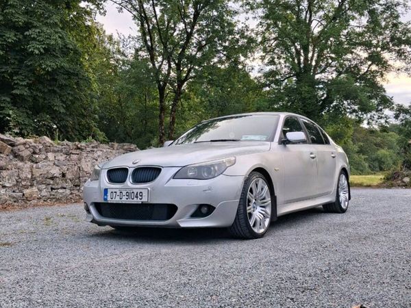 BMW 5-Series Saloon, Diesel, 2007, Silver