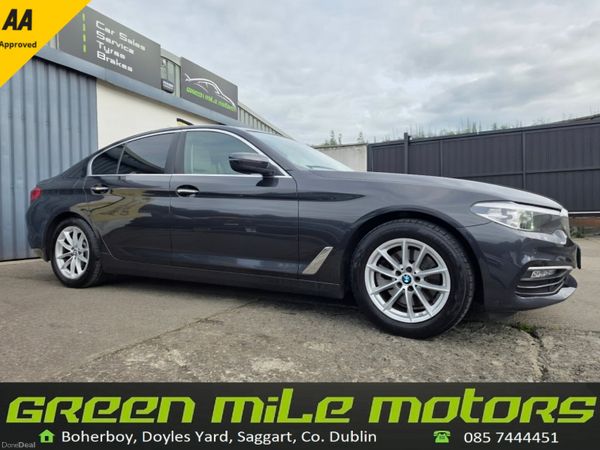 BMW 5-Series Saloon, Diesel, 2018, Grey
