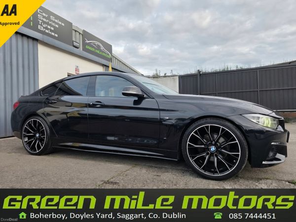 BMW 4-Series Coupe, Diesel, 2017, Black