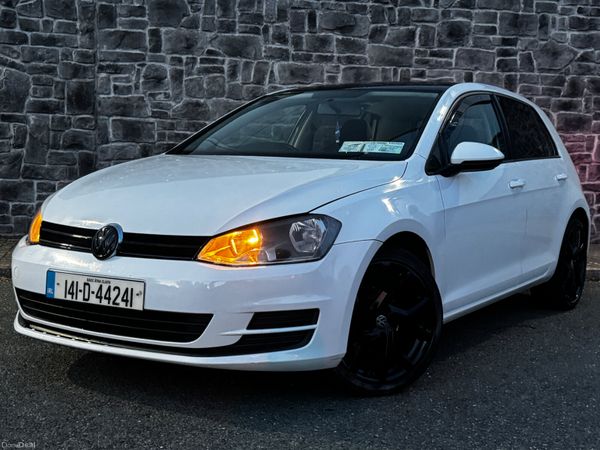Volkswagen Golf Hatchback, Petrol, 2014, White