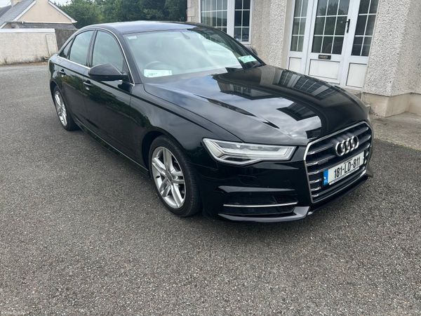Audi A6 Saloon, Diesel, 2018, Black