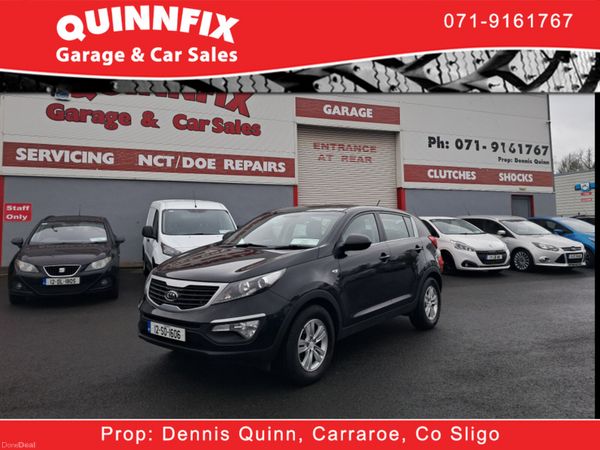 Kia Sportage Estate, Diesel, 2012, Black