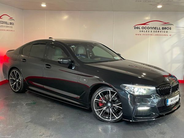 BMW 5-Series Saloon, Diesel, 2019, Black