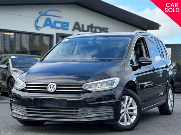 Volkswagen Touran MPV, Diesel, 2018, Black