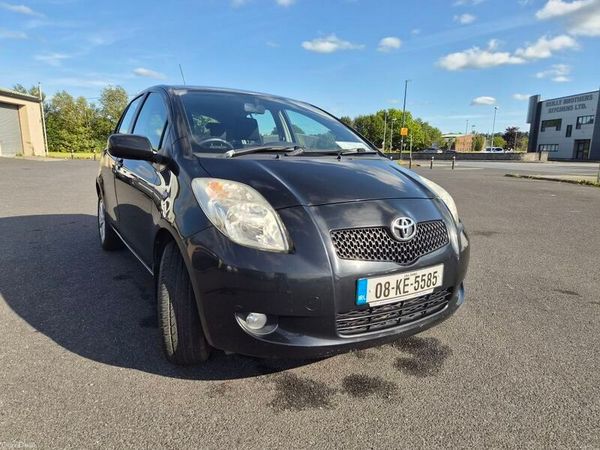Toyota Yaris Hatchback, Petrol, 2008, Black
