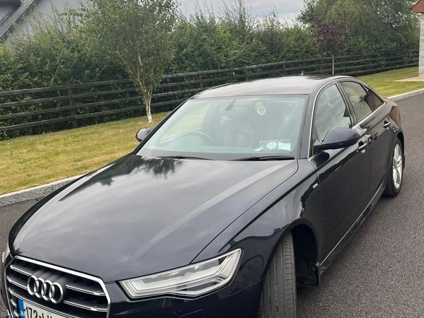 Audi A6 Saloon, Diesel, 2017, Blue