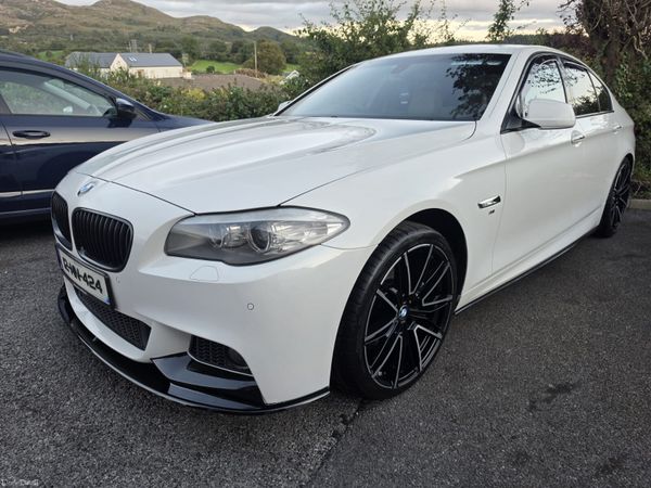 BMW 5-Series Saloon, Diesel, 2012, White