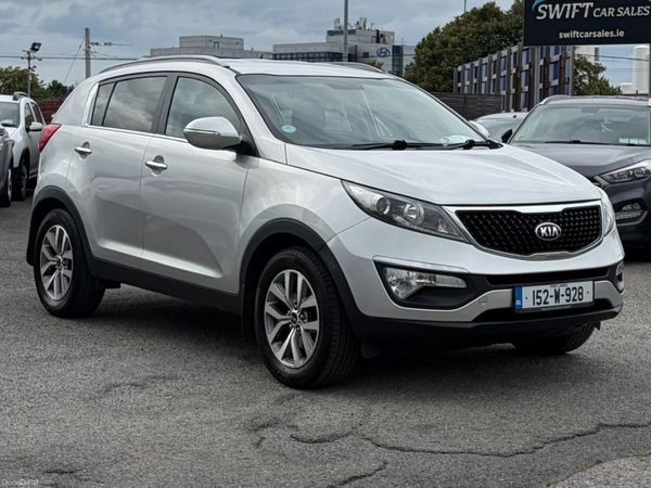 Kia Sportage SUV, Diesel, 2015, Silver
