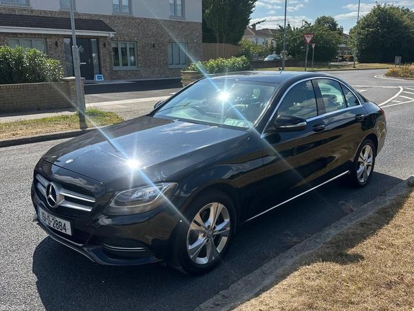 Mercedes-Benz C-Class Saloon, Petrol, 2015, Black