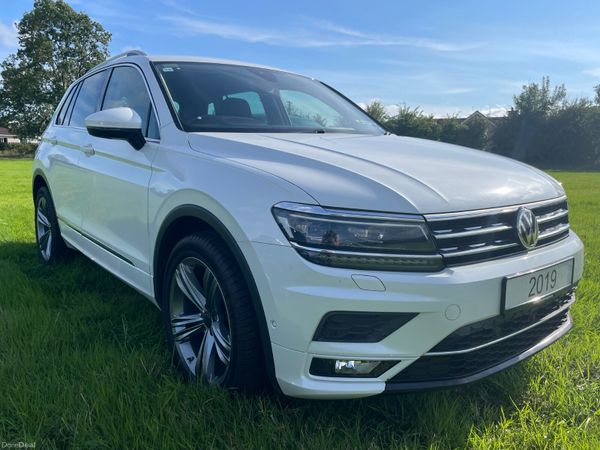 Volkswagen Tiguan SUV, Diesel, 2019, White