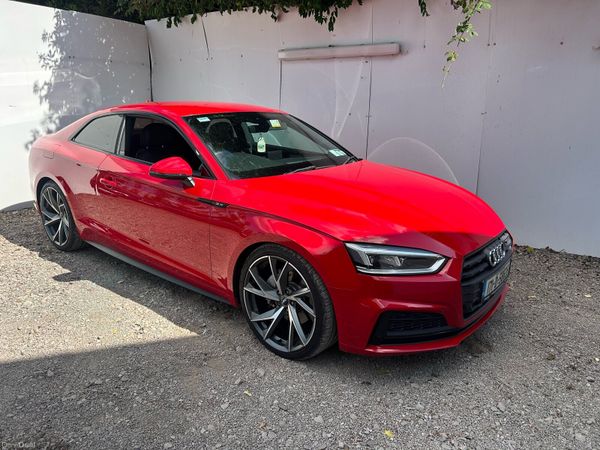 Audi A5 Coupe, Diesel, 2017, Red