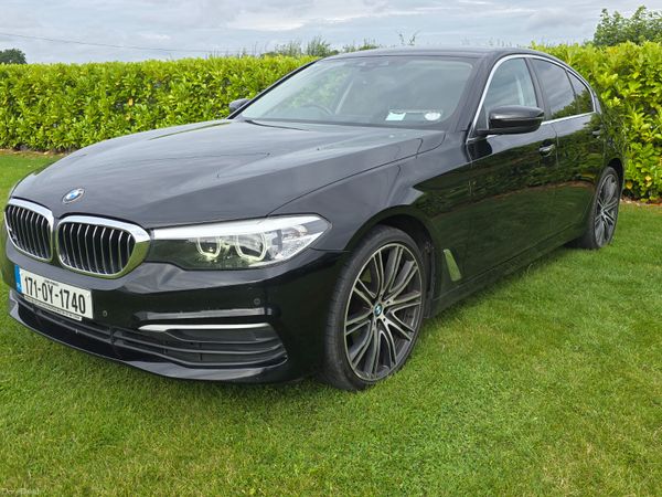 BMW 5-Series Saloon, Diesel, 2017, Black