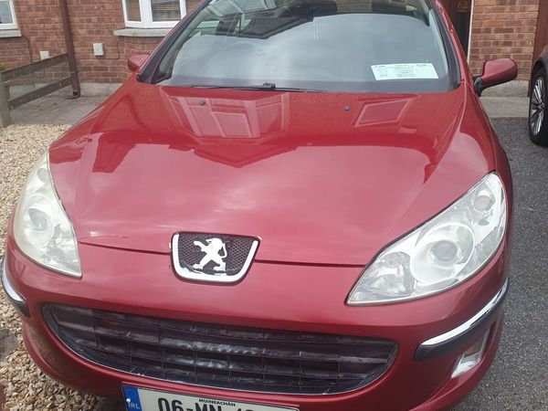 Peugeot 407 Saloon, Diesel, 2006, Red