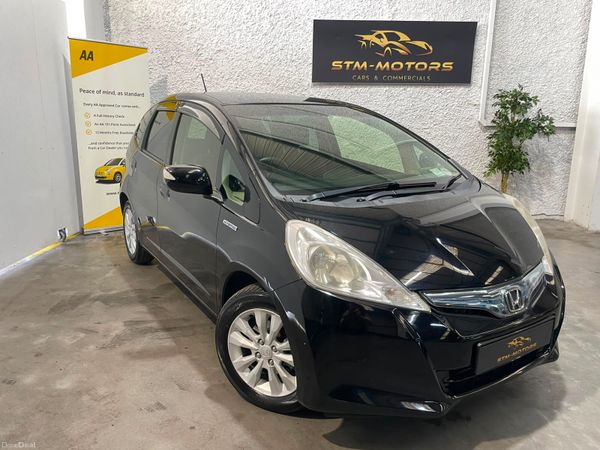 Honda Fit Hatchback, Petrol Hybrid, 2013, Black