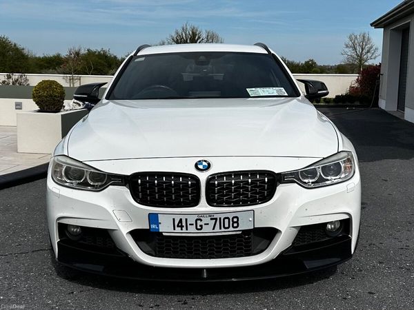 BMW 3-Series Estate, Diesel, 2014, White