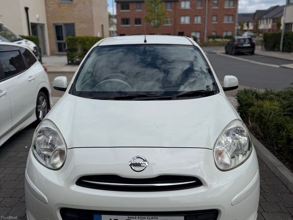Nissan March Hatchback, Petrol, 2012, White
