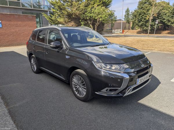 Mitsubishi Outlander SUV, Petrol Plug-in Hybrid, 2020, Black