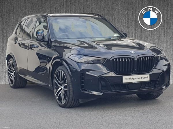 BMW X5 SUV, Petrol Plug-in Hybrid, 2024, Black