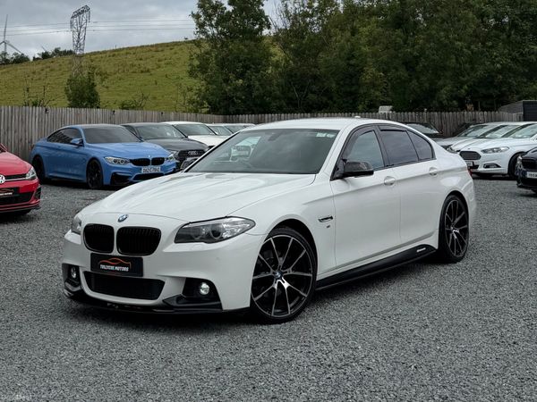 BMW 5-Series Saloon, Diesel, 2016, White