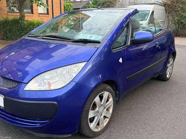 Mitsubishi Colt Convertible, Petrol, 2008, Blue