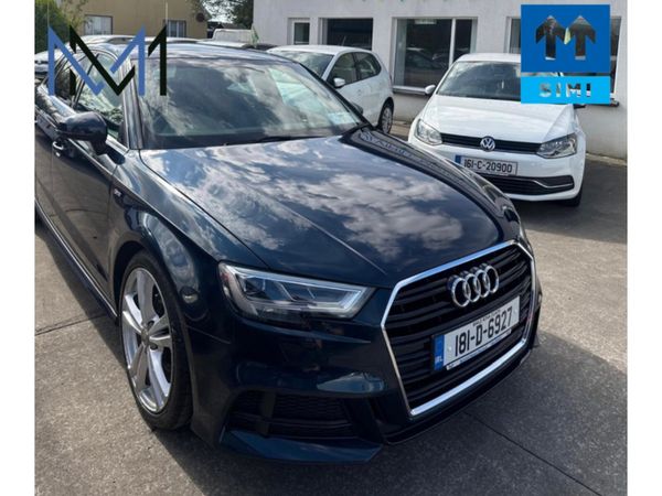 Audi A3 Hatchback, Diesel, 2018, Blue