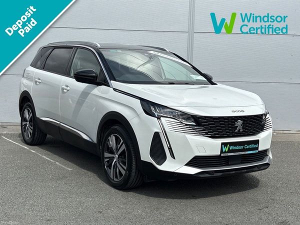 Peugeot 5008 MPV, Petrol Hybrid, 2024, White