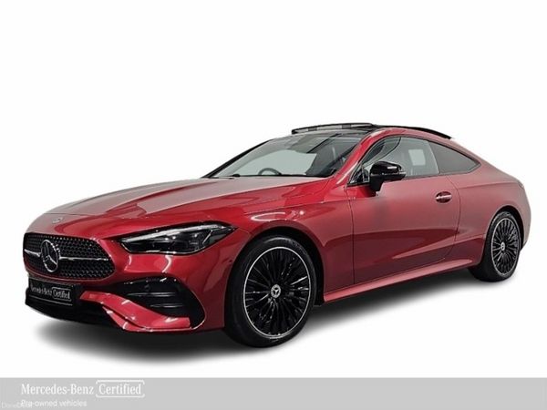 Mercedes-Benz CLE Coupe, Diesel Hybrid, 2025, Red