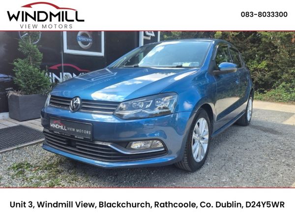 Volkswagen Polo Hatchback, Petrol, 2017, Blue