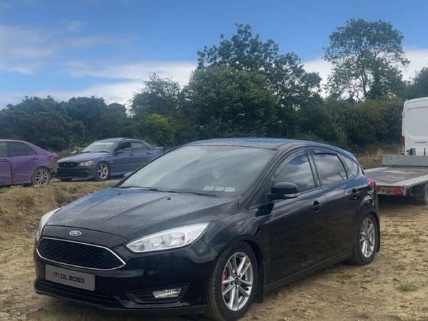 Ford Focus Hatchback, Diesel, 2017, Black
